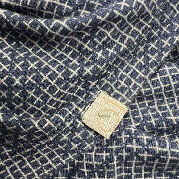 Omi Jo Play Dress in Diagonal Print Navy Peoni - Picture 3 of 5